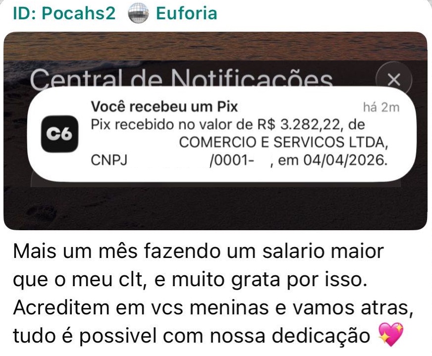 Depoimento da agenciada Pocahs2
